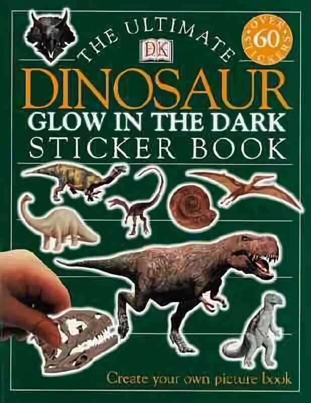 The Ultimate Dinosaur Glow in the Dark Sticker Book цена и информация | Väikelaste raamatud | kaup24.ee