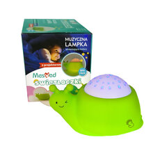 Лампа - проектор с музыкой MesMed MM003, зеленая цена и информация | Детские светильники | kaup24.ee