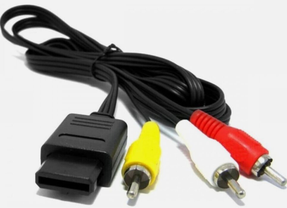 Nintendo RCA AV videokaabel Snes, N64, Gamecube jaoks hind ja info | Mängukonsoolide lisatarvikud | kaup24.ee