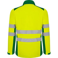 Куртка рабочая светоотражающая мужская ANTARES зелено-желтая цена и информация | Рабочая одежда | kaup24.ee