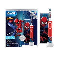 Oral-B Vitality Pro Kids, Spider-Man цена и информация | Электрические зубные щетки | kaup24.ee