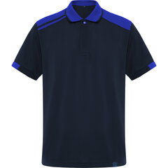 Рубашка·поло с коротким рукавом в двухцветной комбинации SAMURAI, синяя цена и информация | Meeste T-särgid | kaup24.ee