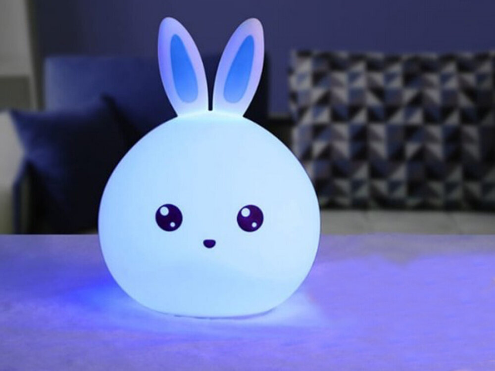 LED RGB öölamp jänes USB-ga hind ja info | Lastetoa valgustid | kaup24.ee