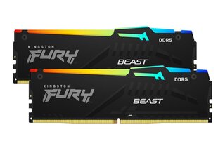 Kingston Fury Beast RGB (KF560C36BBEAK2-16) цена и информация | Оперативная память (RAM) | kaup24.ee