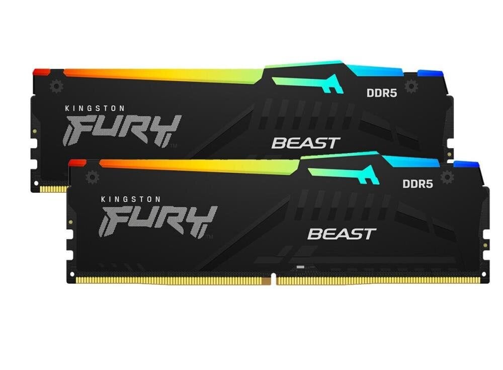 Kingston Fury Beast RGB цена и информация | Operatiivmälu (RAM) | kaup24.ee