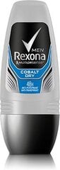 Дезодорант шариковый Rexona Motion Sense Cobalt Dry Men Dezodorant roll-on, 50 мл цена и информация | Дезодоранты | kaup24.ee