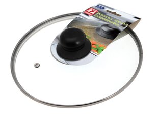 Стеклянная крышка GALICJA, диаметр: 22 см цена и информация | Cковородки | kaup24.ee