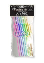 Коктейльные трубочки в виде пениса Glitterati Silly Penis Straws, 8 шт. цена и информация | Сувениры, подарки для взрослых | kaup24.ee