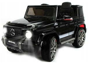 Mercedes Benz G63 AMG elektriauto must цена и информация | Электромобили для детей | kaup24.ee