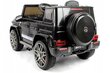 Mercedes Benz G63 AMG elektriauto must цена и информация | Laste elektriautod | kaup24.ee