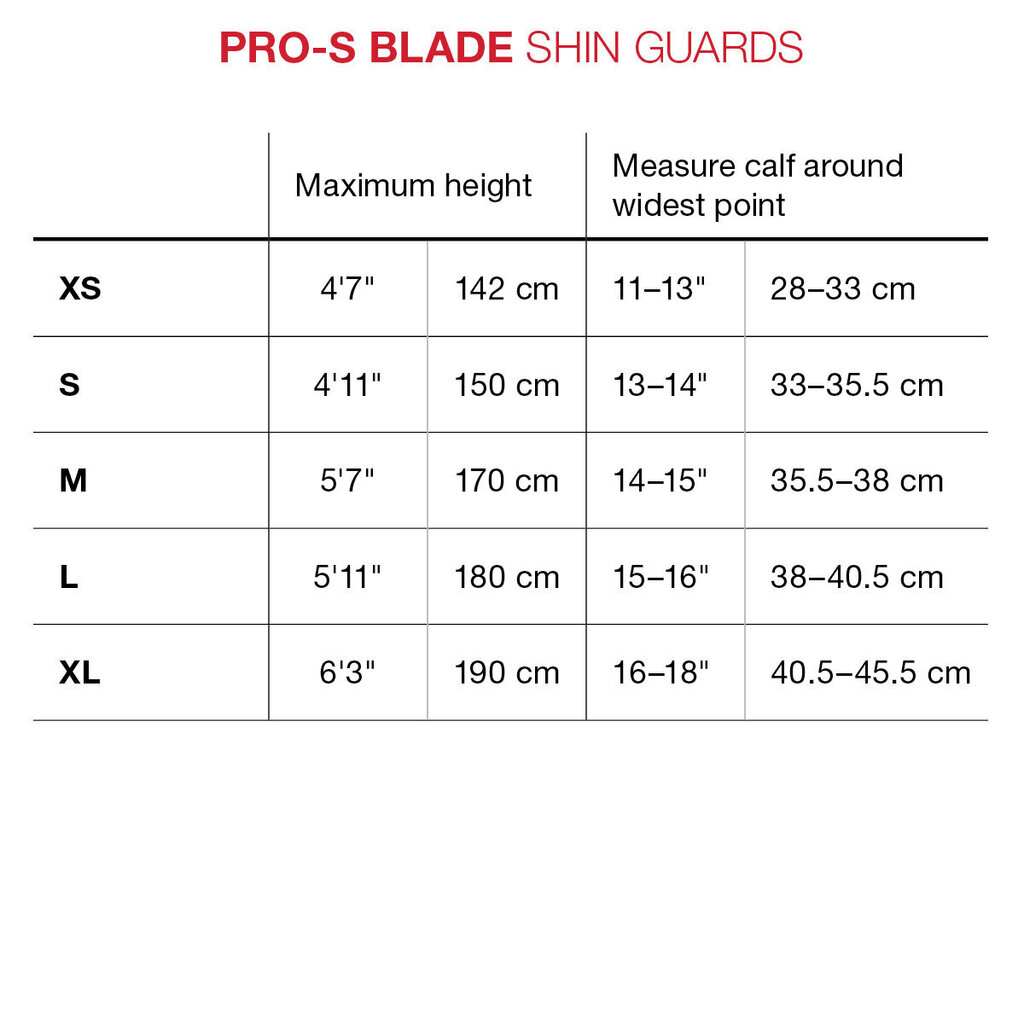 Jalgpalli jalakaitsed G-Form Pro-S Blade, Kuldne hind ja info | Jalgpalli varustus ja riided | kaup24.ee