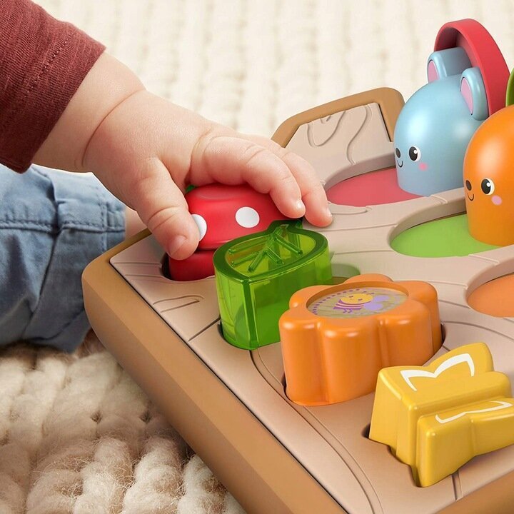 Värvilised loomad Fisher Price Pop-up friends hind ja info | Imikute mänguasjad | kaup24.ee