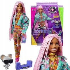 Roosade juustega nukk Barbie Extra цена и информация | Игрушки для девочек | kaup24.ee