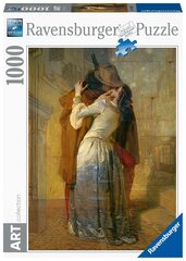 Mõistatus Ravensburger Hayez the Kiss, 1000 tk цена и информация | Пазлы | kaup24.ee