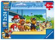 Pusle Ravensburger Paw Patrol 2 x 24 tk цена и информация | Pusled | kaup24.ee