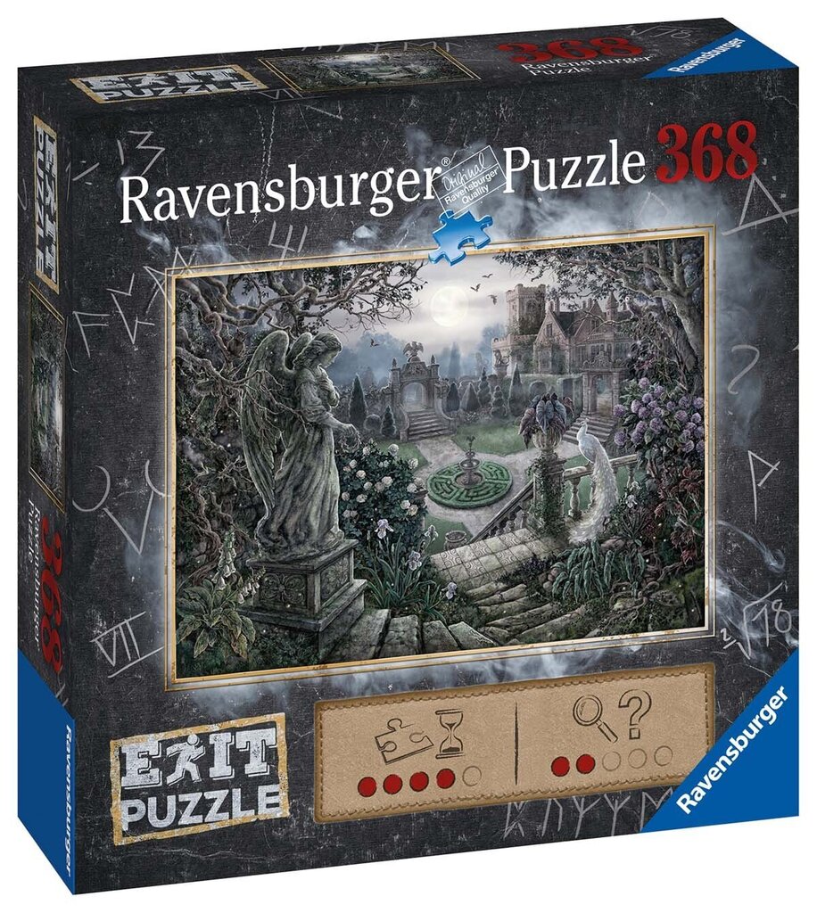 Pusle Ravensburger Kesköö aias, 368 tk цена и информация | Pusled | kaup24.ee