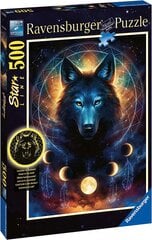 Пазл Ravensburger Wolf of Light, 500 д. цена и информация | Пазлы | kaup24.ee