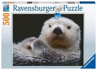 Пазл Ravensburger 500 деталей Выдра цена и информация | Пазлы | kaup24.ee