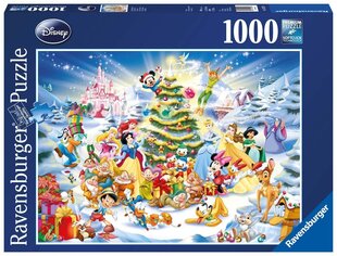 Pusle Ravensburger Disney jõulud, 1000 tk цена и информация | Пазлы | kaup24.ee