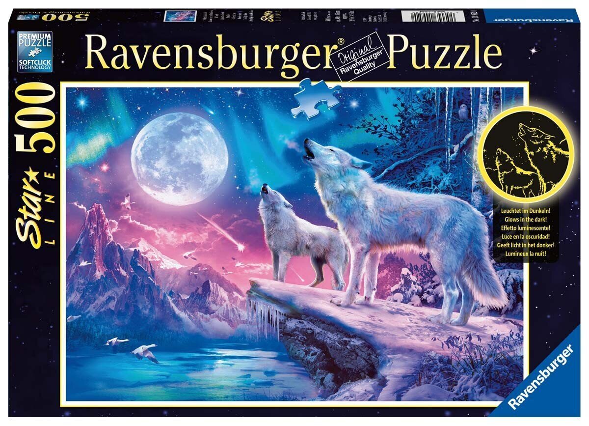 Pusle Ravensburger Twilight Howl, 500 tk цена и информация | Pusled | kaup24.ee