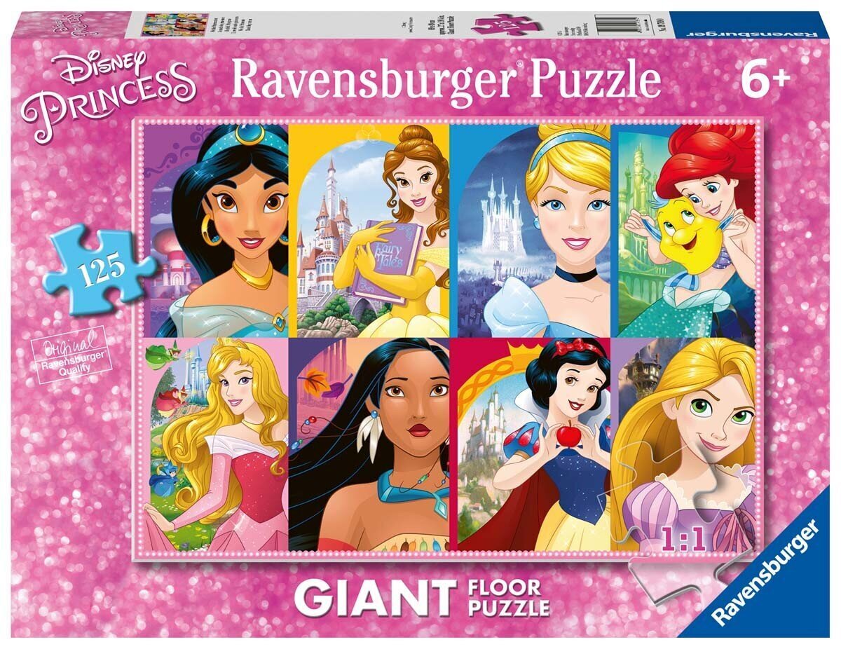 Pusle Princess Ravensburger 9789, 125 tk hind ja info | Pusled | kaup24.ee