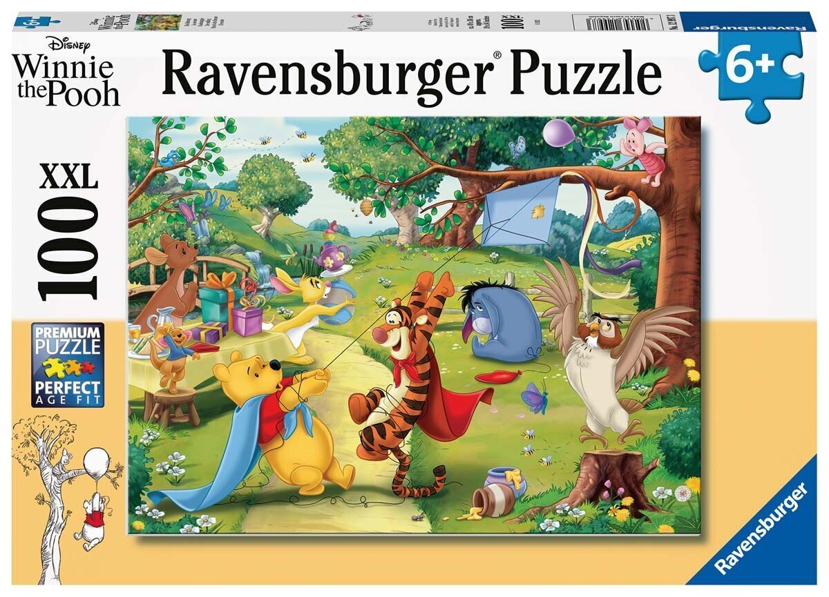 Pusle Ravensburger Karupoeg Puhh, 100 tk цена и информация | Pusled | kaup24.ee