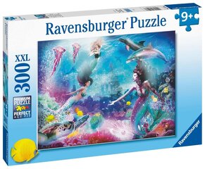 Pusle Ravensburger Mermaids 13296, 300 tk hind ja info | Pusled | kaup24.ee