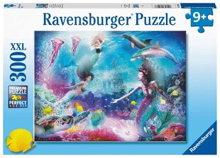 Pusle Ravensburger Mermaids 13296, 300 tk hind ja info | Pusled | kaup24.ee