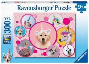 Пазл Ravensburger Unicorn Dogs, 300 д. цена и информация | Пазлы | kaup24.ee