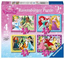 Пазл Ravensburger Disney Princes, 16/12/20/24 цена и информация | Пазлы | kaup24.ee