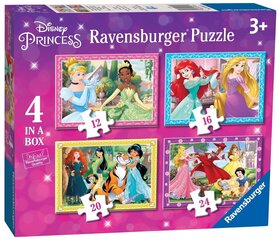 Пазл Ravensburger Disney Princes, 16/12/20/24 цена и информация | Пазлы | kaup24.ee