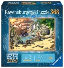 Пазл Ravensburger Exitkids Pirate Adventure, 12954, 368 д. цена и информация | Пазлы | kaup24.ee