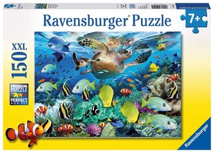 Pusle veealune maailm Ravensburger 10009, 150 tk hind ja info | Pusled | kaup24.ee