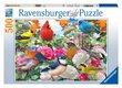 Pusle Ravensburger linnud 14223, 500 tk цена и информация | Pusled | kaup24.ee