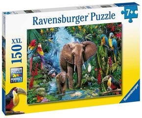 Пазл Ravensburger со слонами Oasis, 12901, 150 д. цена и информация | Пазлы | kaup24.ee