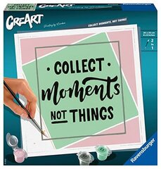 Maali numbrite järgi Ravensburger Collect Moments, 20 x 20 cm цена и информация | Живопись по номерам | kaup24.ee