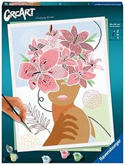 Maali numbrite järgi Ravensburger Flowers on my Mind, 30 x 40 cm hind ja info | Maalid numbri järgi | kaup24.ee