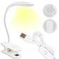USB LED klambriga lugemislamp 5000K hind ja info | Taskulambid, prožektorid | kaup24.ee