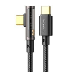 Кабель Prism, USB-C, угловой, высокоскоростной, 100 Вт 5 А, 1,2 М, Mcdodo цена и информация | Кабели и провода | kaup24.ee