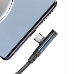 Кабель USB-C, угловой, мощный, сверхбыстрый, Mcdodo, 100 Вт, 1,8 м, черный цена и информация | Кабели для телефонов | kaup24.ee