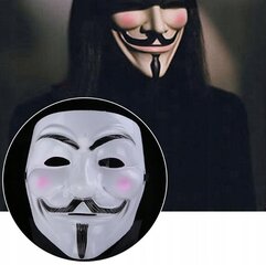 Маска для лица Anonymous цена и информация | Карнавальные костюмы | kaup24.ee