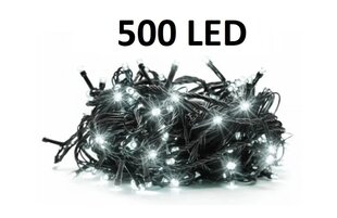 Новогодняя гирлянда Happy People 500 LED Flash, многоцветная цена и информация | гирлянда, 10 вел 4 см | kaup24.ee