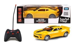 Игрушки Auto R/C для мальчиков желтые цена и информация | Игрушки для мальчиков | kaup24.ee