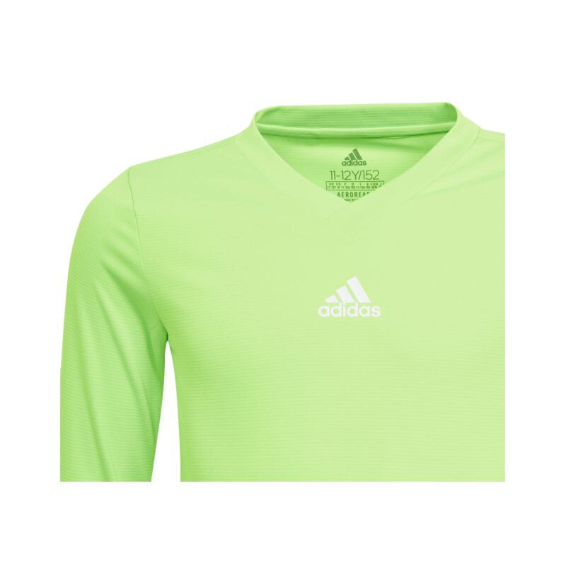 Laste T-särk Adidas Team Base Tee Jr GN7513, roheline hind ja info | Poiste särgid | kaup24.ee