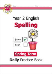 KS1 Spelling Year 2 Daily Practice Book: Spring Term hind ja info | Noortekirjandus | kaup24.ee