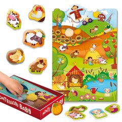 Mäng Montessori Baby Box Farm цена и информация | Игрушки для малышей | kaup24.ee