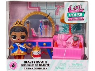 Nukk majaga House of Surprises Beauty Booth Playset hind ja info | Tüdrukute mänguasjad | kaup24.ee