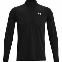 Футболка с длинным рукавом мужская Under Armour STR Zip Чёрный цена и информация | Мужская спортивная одежда | kaup24.ee