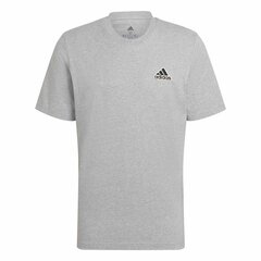 Футболка с коротким рукавом мужская Adidas Essentials Feelcomfy Серый цена и информация | Meeste T-särgid | kaup24.ee