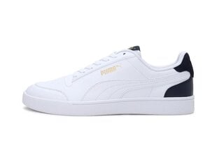 Puma meeste vabaajajalatsid SHUFFLE, valge-must hind ja info | Spordi- ja vabaajajalatsid meestele | kaup24.ee